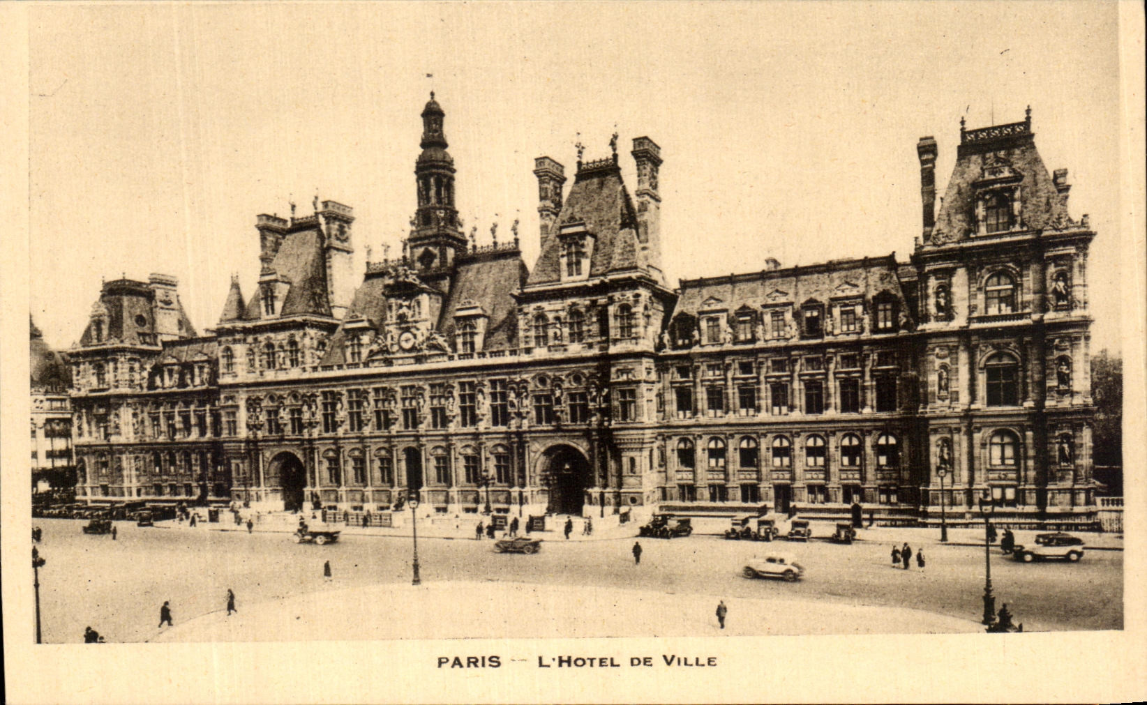 CPA Paris LHotel De Ville