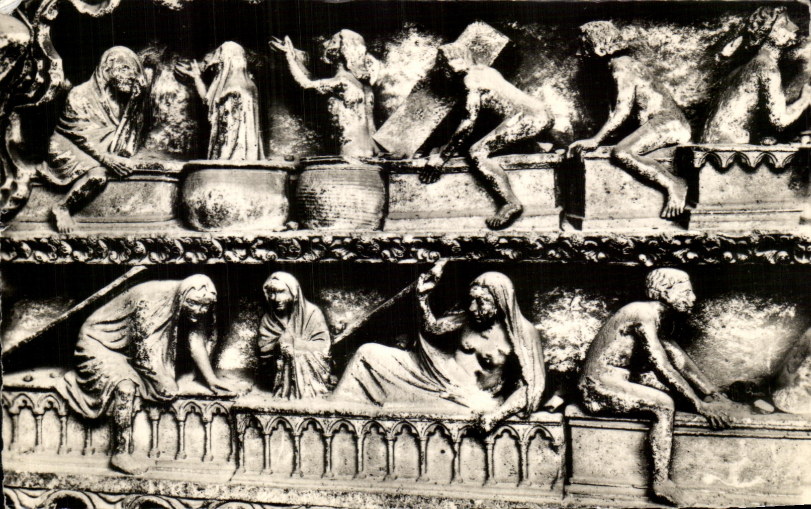 CPSM Cathedral Of Given Northern Gate Deaths