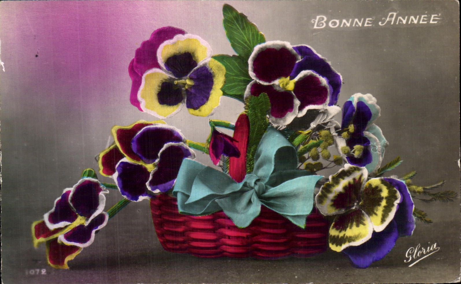 Flores de la Feliz Ano Nuevo de CPA