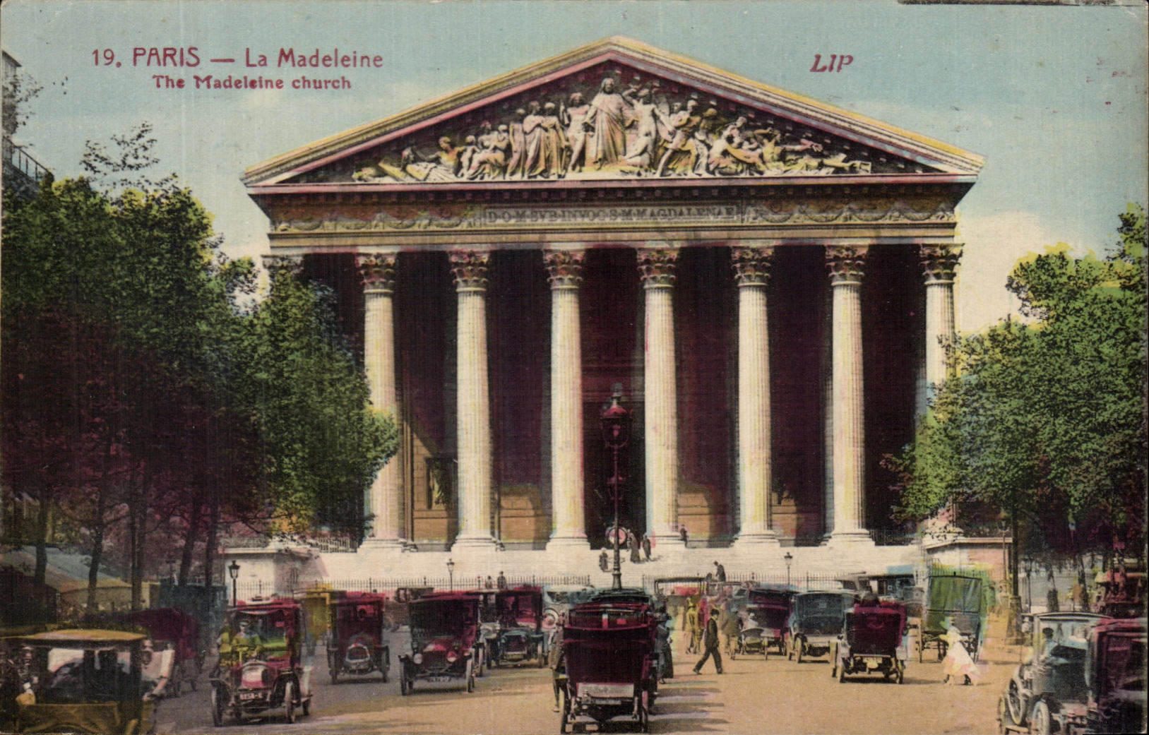 CPA Paris the Madeleine