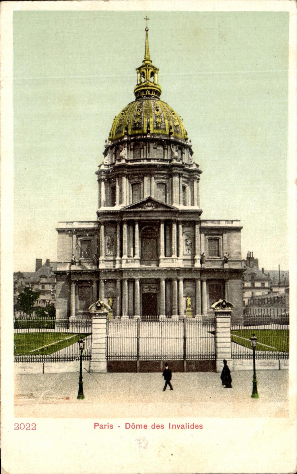 CPA Paris Dome of Invalides