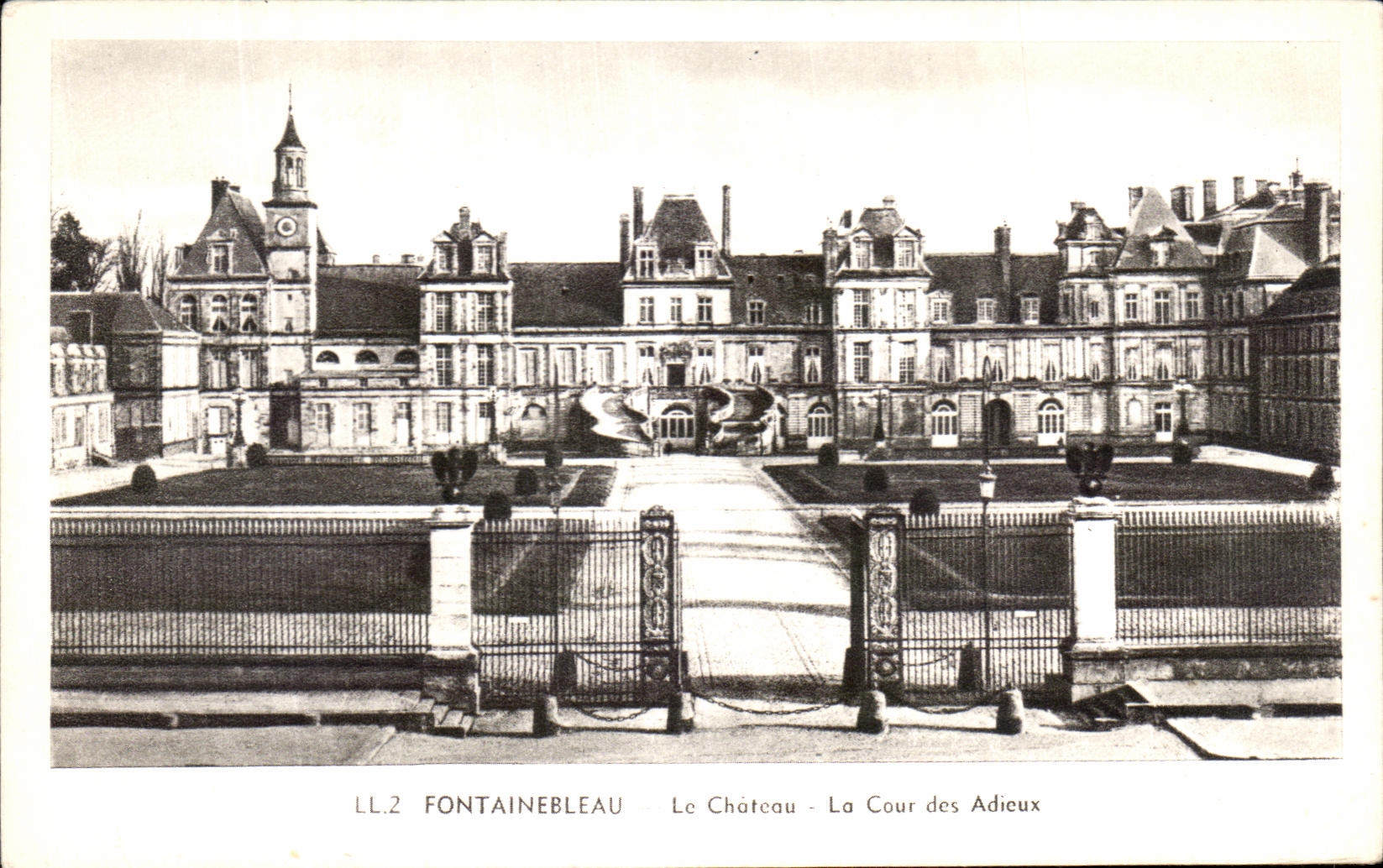 CPA Fontainebleau the Castle Court of the Good-byes