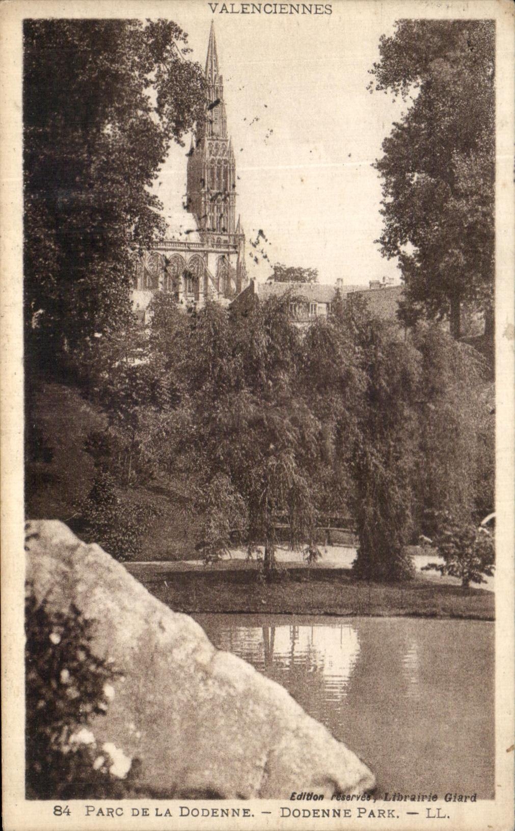 CPA Valenciennes Park Of Dodenne