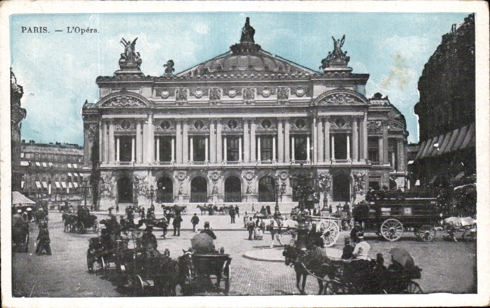 CPA Paris the opera