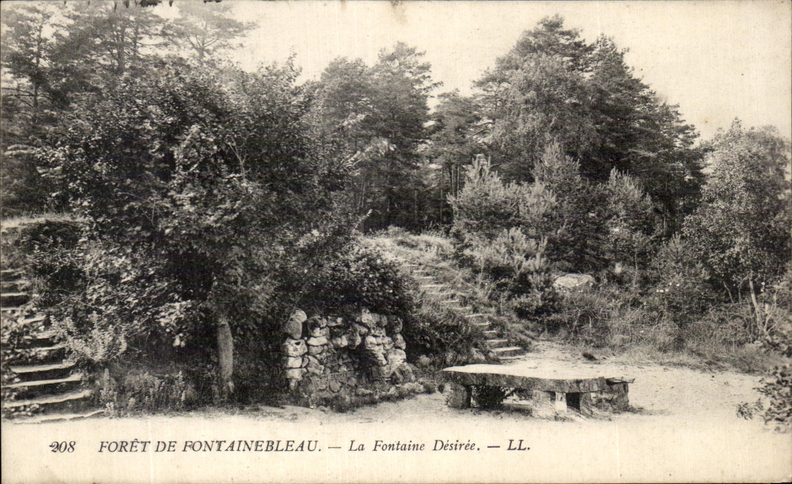 CPA Drill De Fontainebleau the Desired Fountain