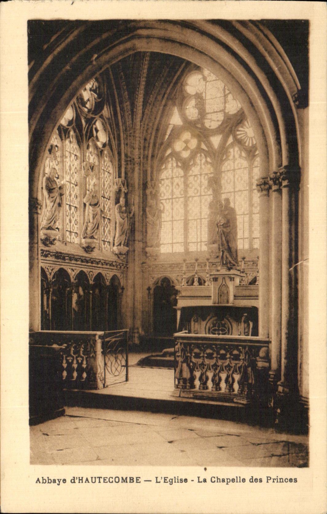 CPA Abbey of Hautecombe the Church La Chapelle of the Princes