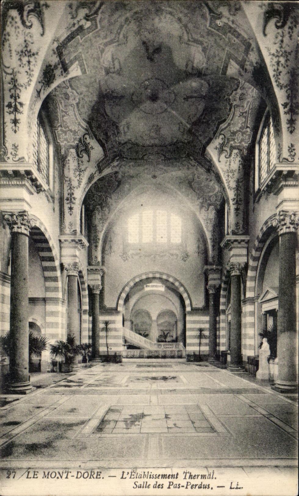 CPA the Mount Gilds the Hydropathic establishment Room of the Lost Steps