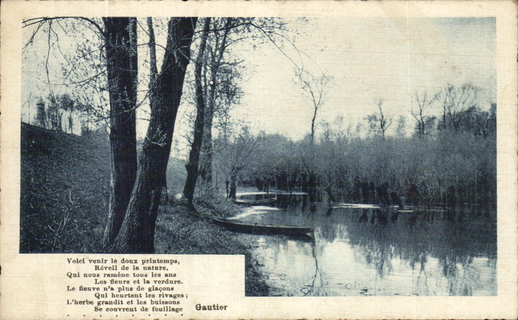 CPA a venir aqui resorte de Gautier