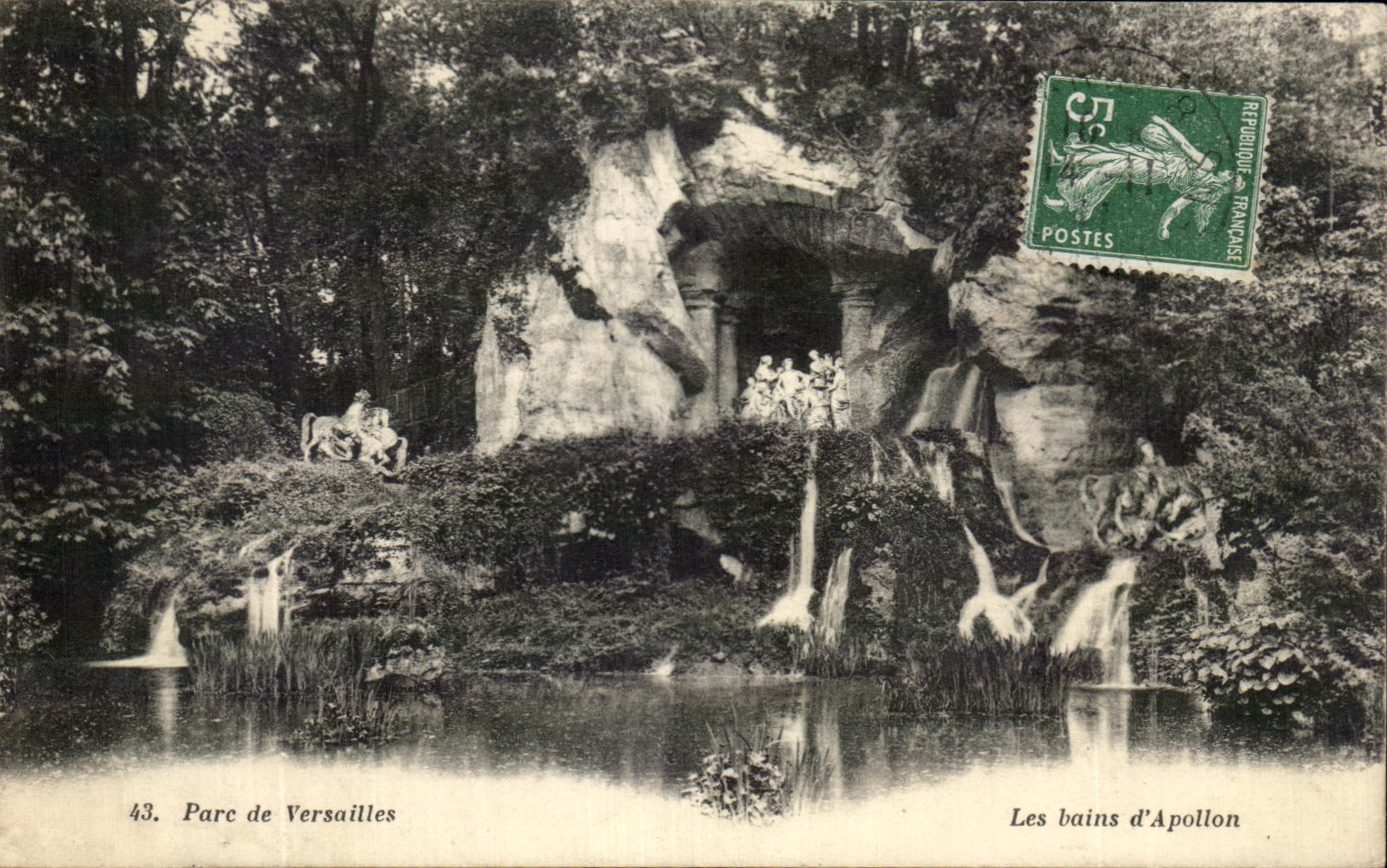 CPA Versailles Parc de Les Bains d'Apollon