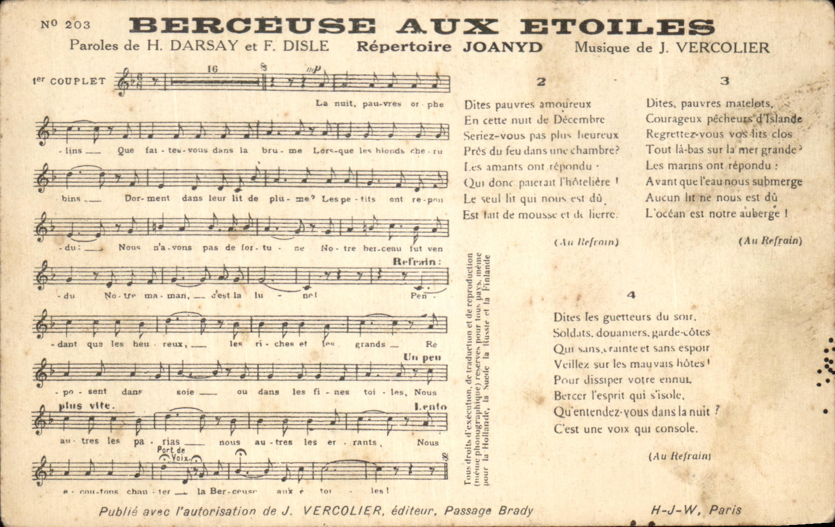 CPA Lullaby With Stars