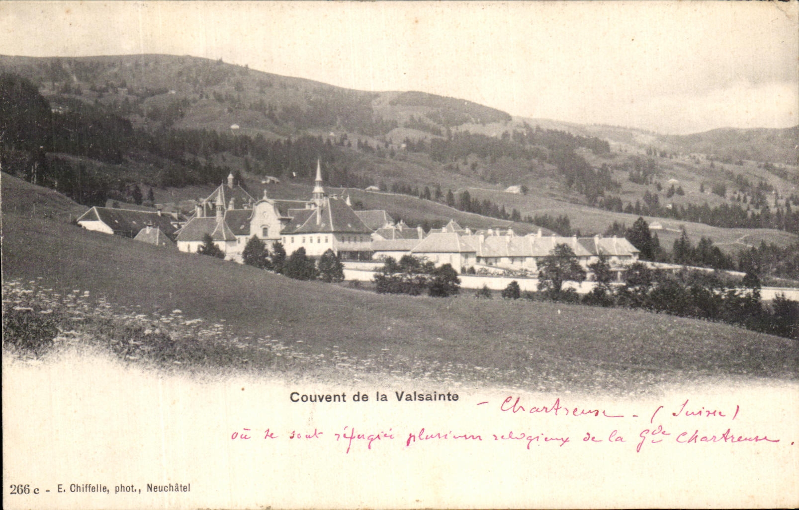 CPA Couvent De La Valsainte