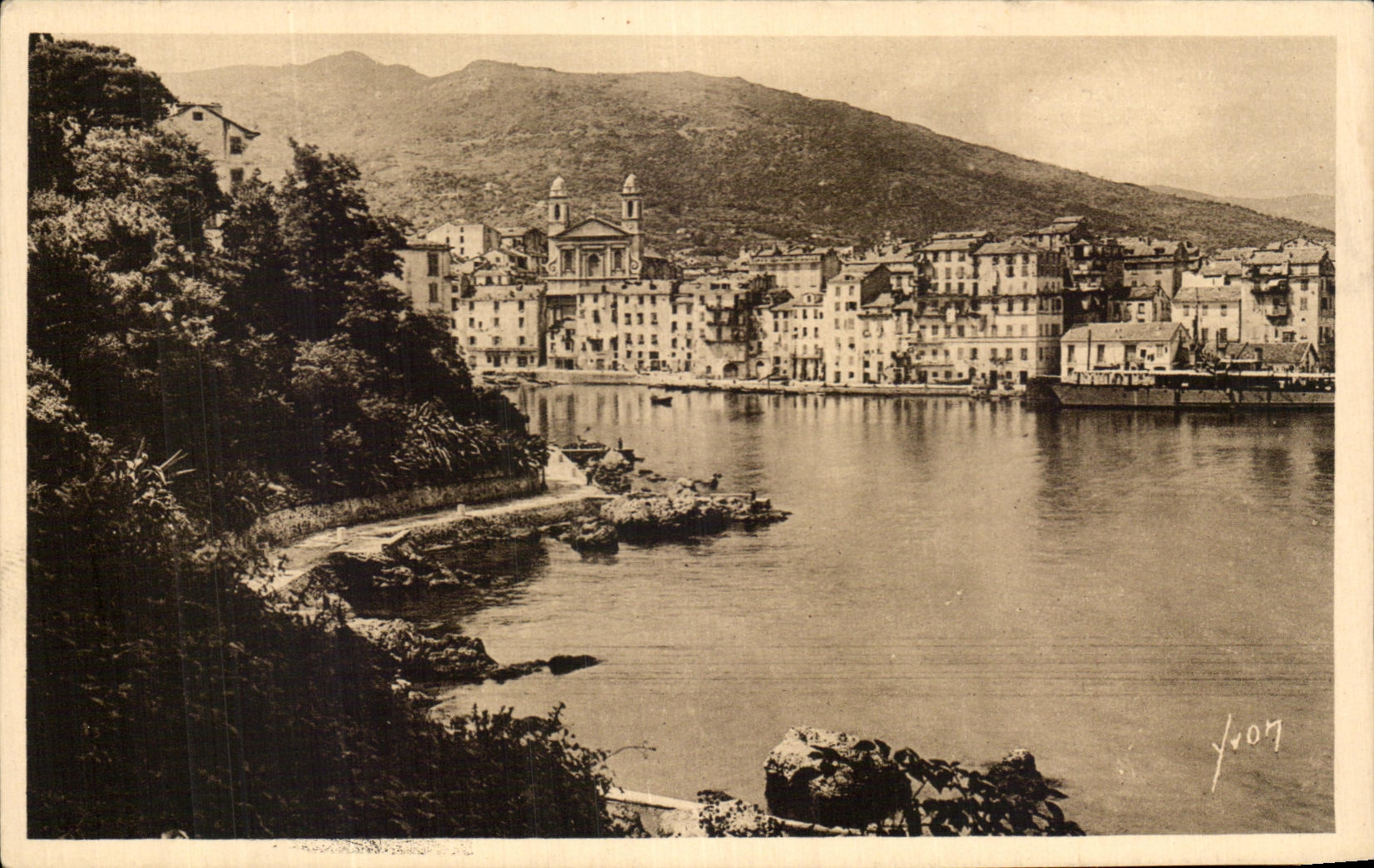 CPA Bastia Seen On the Corsica Old port Corsica