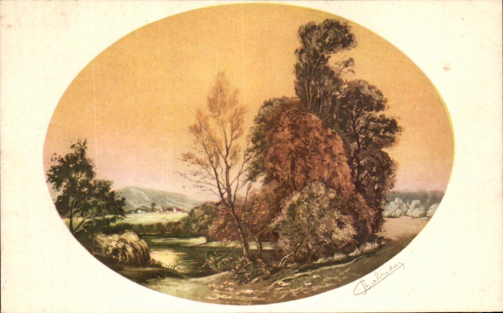 Taladro del paisaje de CPA