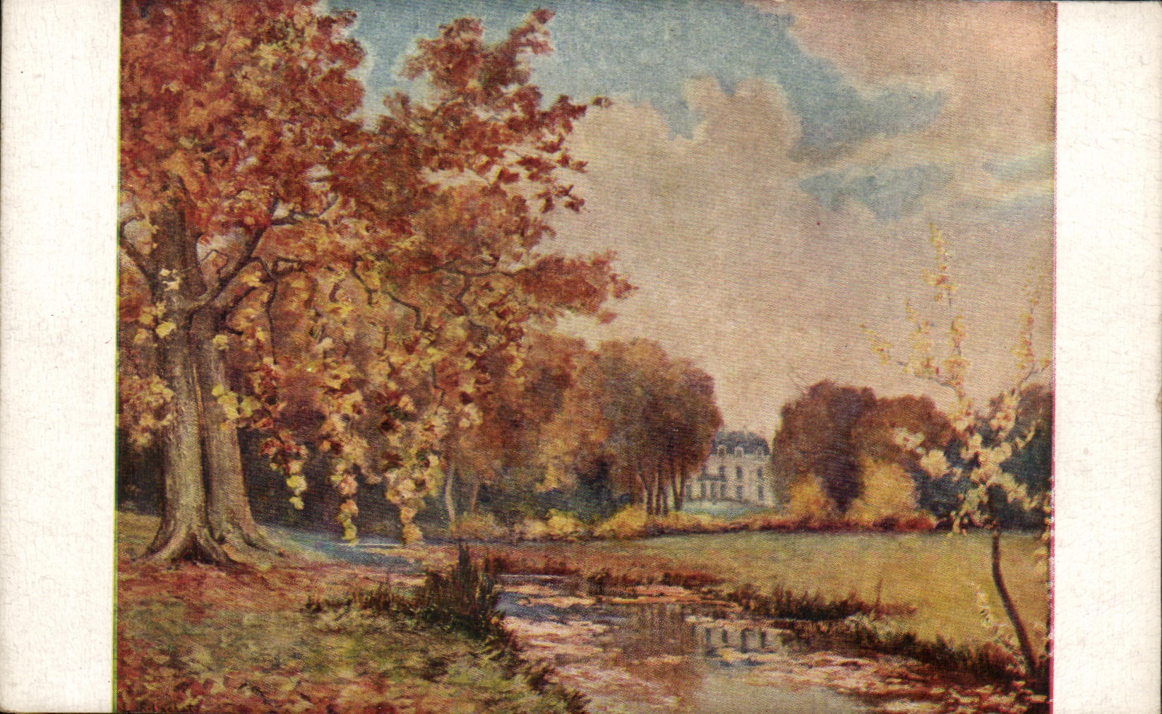 CPA Fantaisie Lachat Le chateau de Gurcy 