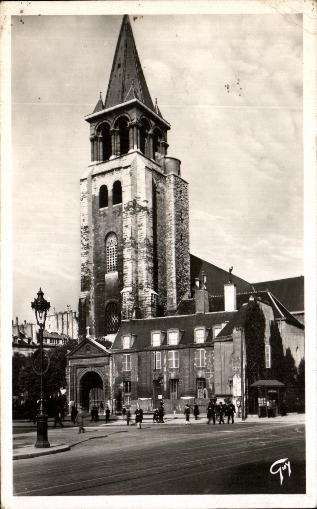 CPA Paris And its Wonders Church German St of Near