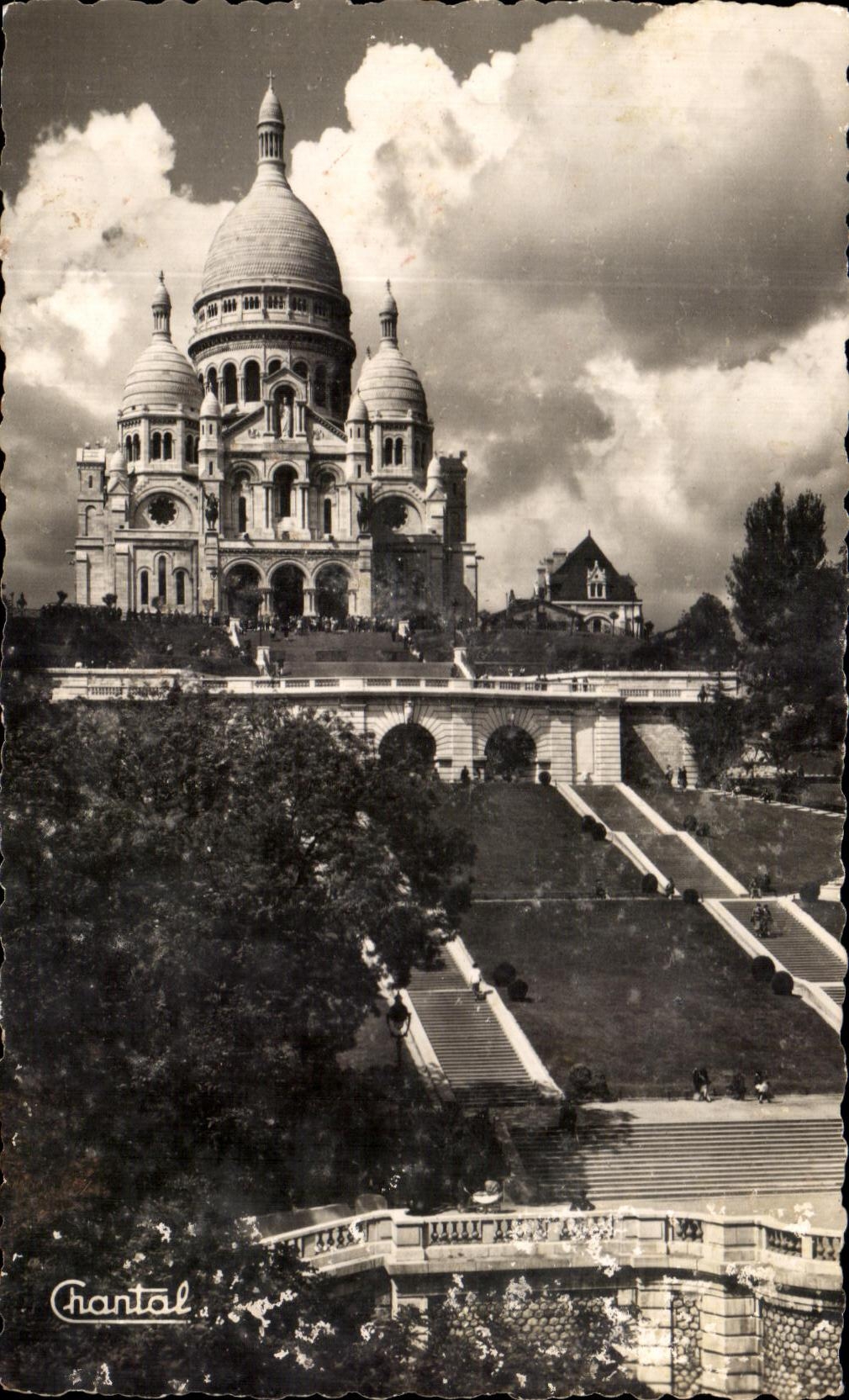 CPA Paris Sacre Coeur Montmartre 