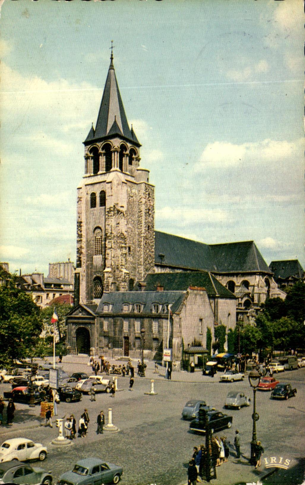 CPA Paris Church of Saint Germain of Near