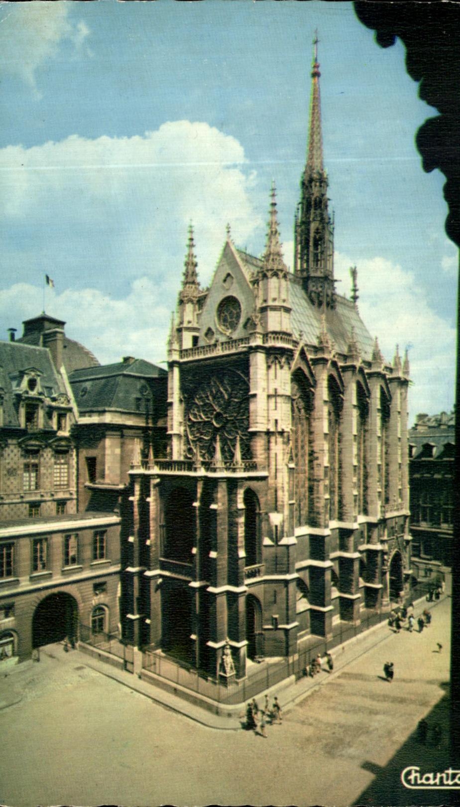 CPA Paris Sainte the Vault