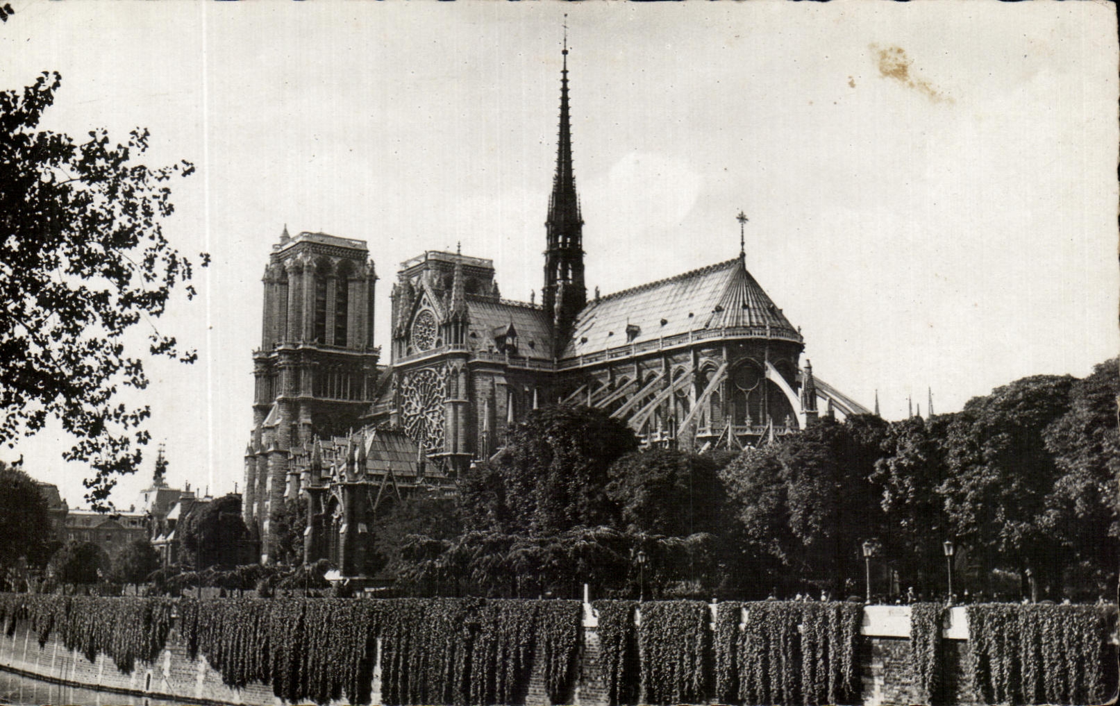CPA Paris Notre Dame the Apse