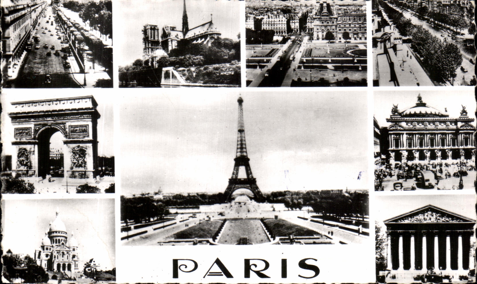 CPA Paris Tour Eiffel