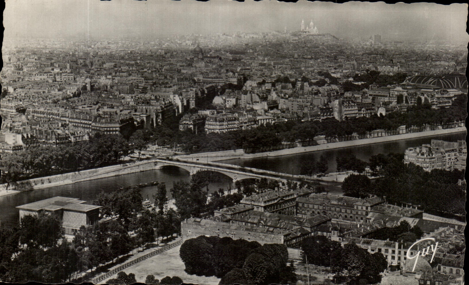 CPA Paris And Its Wonders Panorama on Paris Seen from of the Eiffel tower