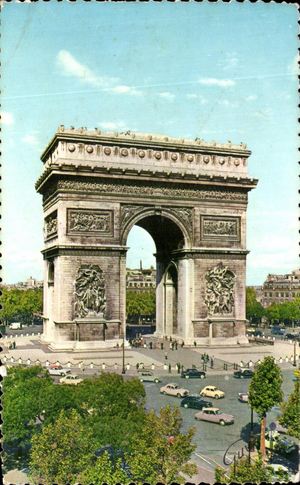 CPA Paris Et Ses Merveilles L'arc de triompne de l'Etole