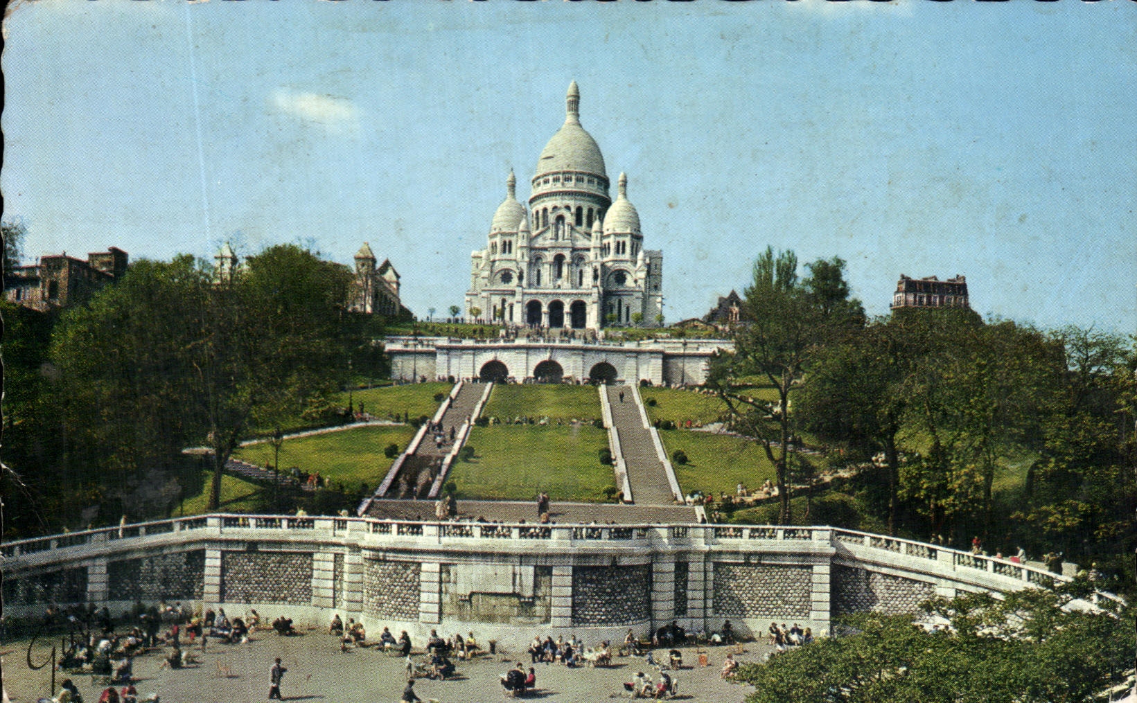 CPA Paris Et Ses Merveilles Basilique du Sacre Coeur Colline de Montmartre