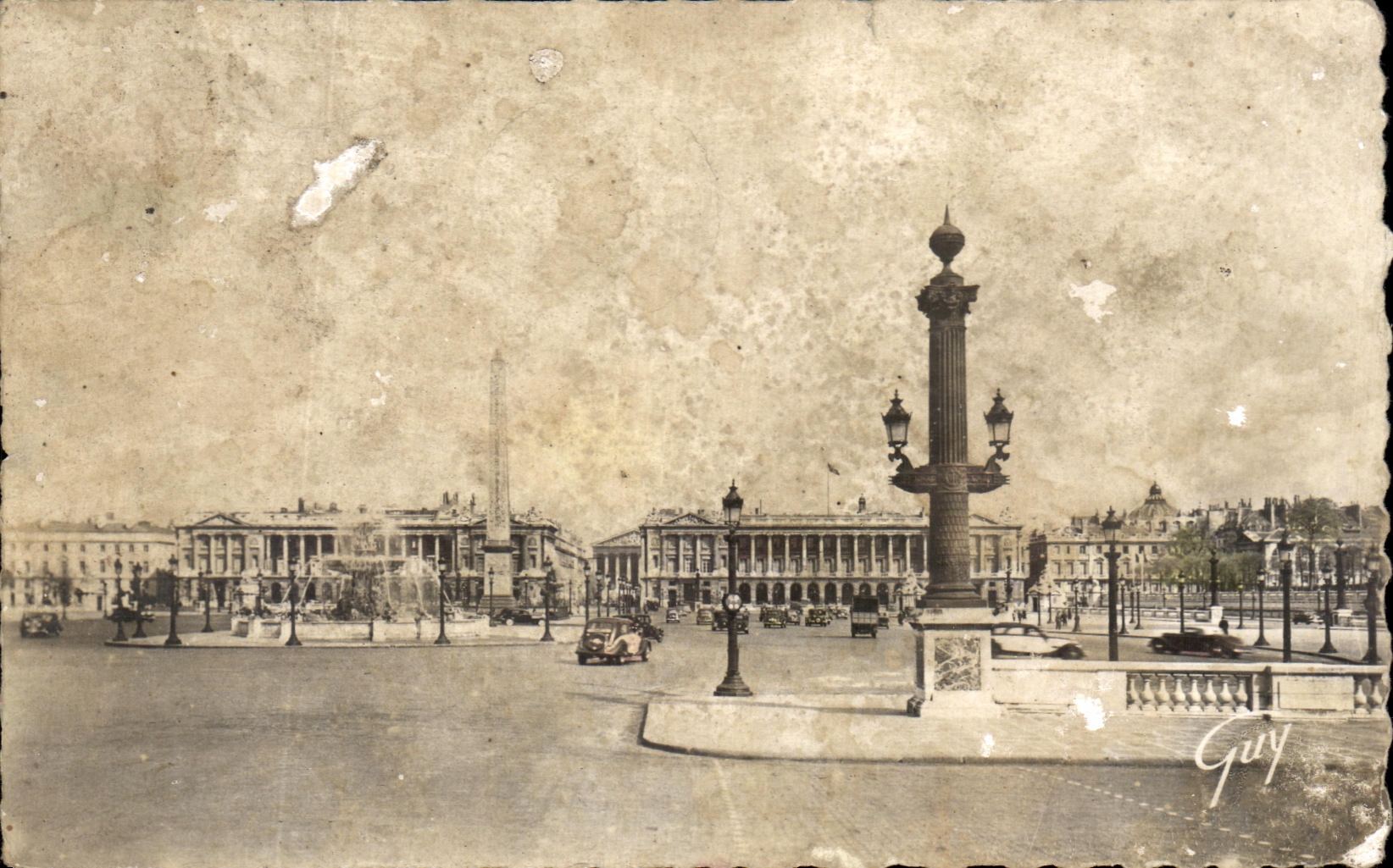 CPA Paris And Its Wonders Place Harmony