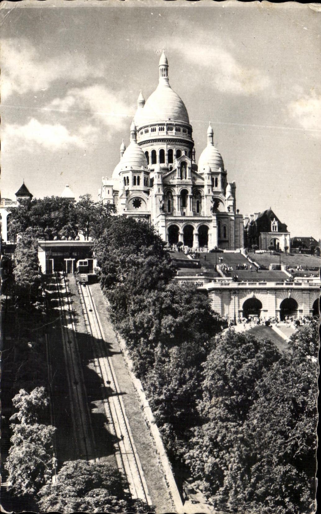 CPA Paris Sacre Coeur Montmartre