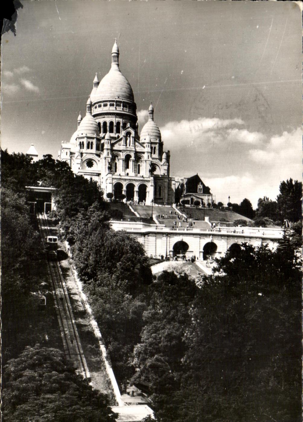 CPA Paris Sacre Coeur Montmartre