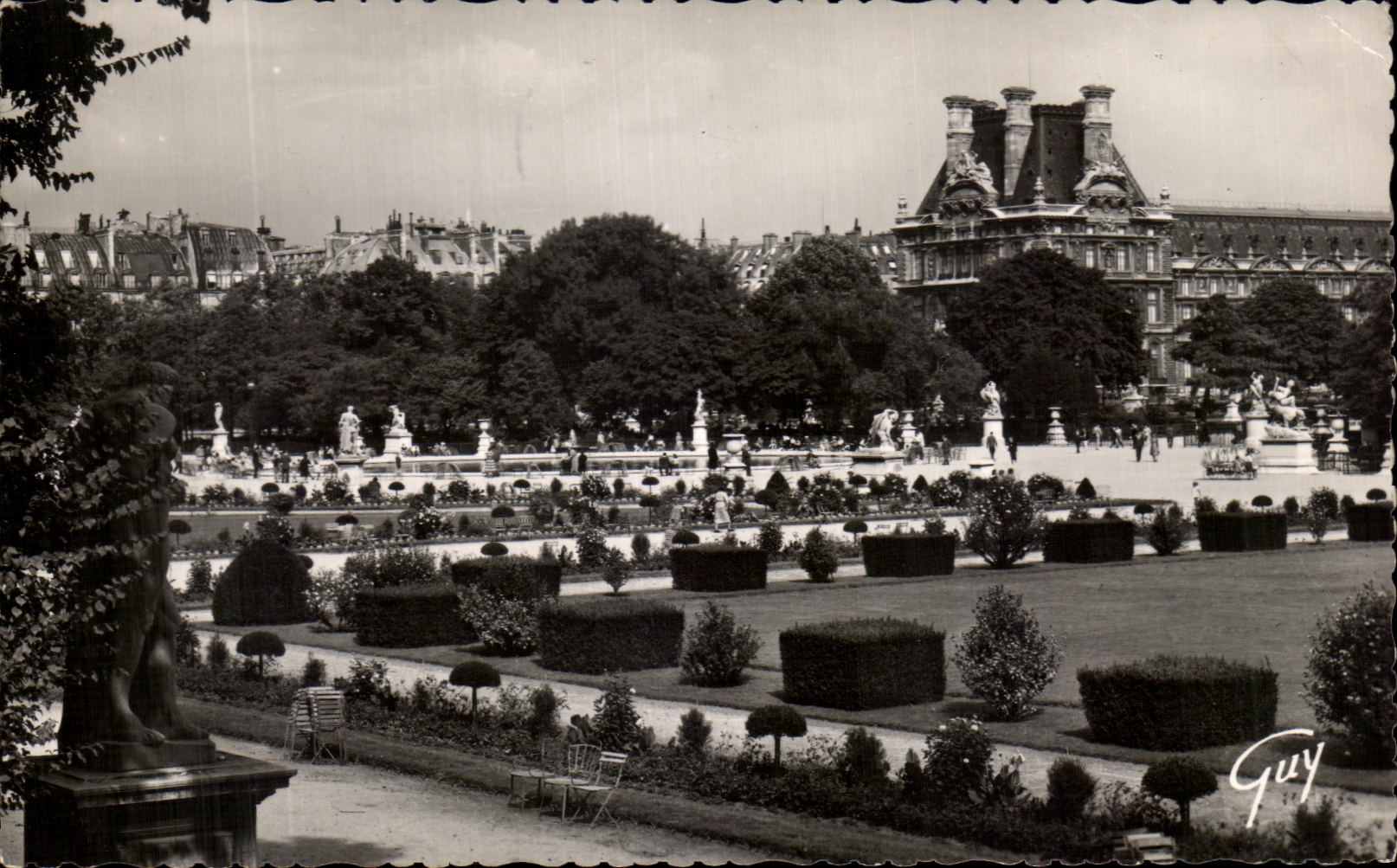CPA Paris And Its Wonders the garden of Tileries