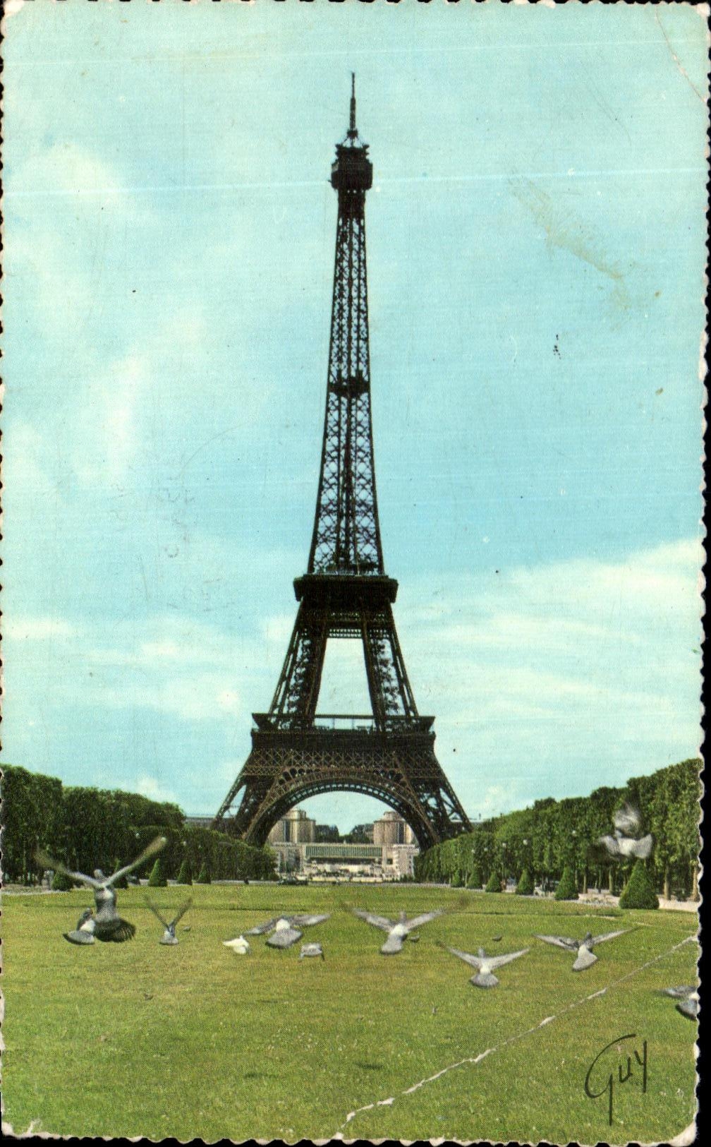 CPA Paris Et Ses Merveilles La tour Eiffel 