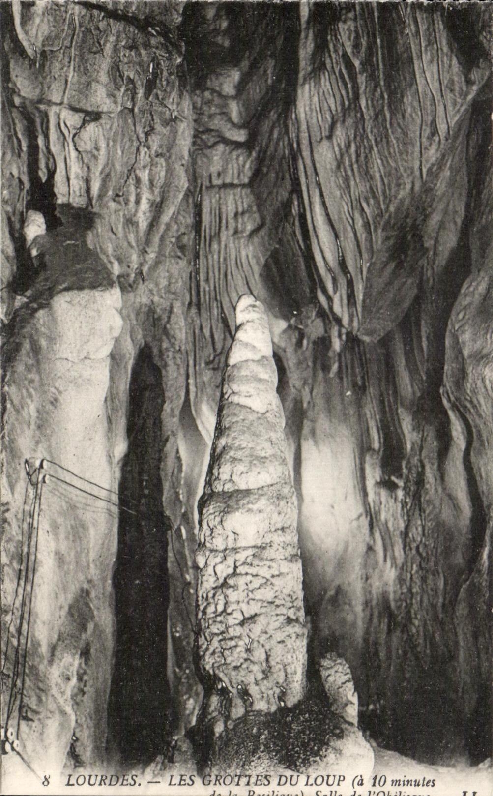 CPA Lourdes Caves Of the Wolf