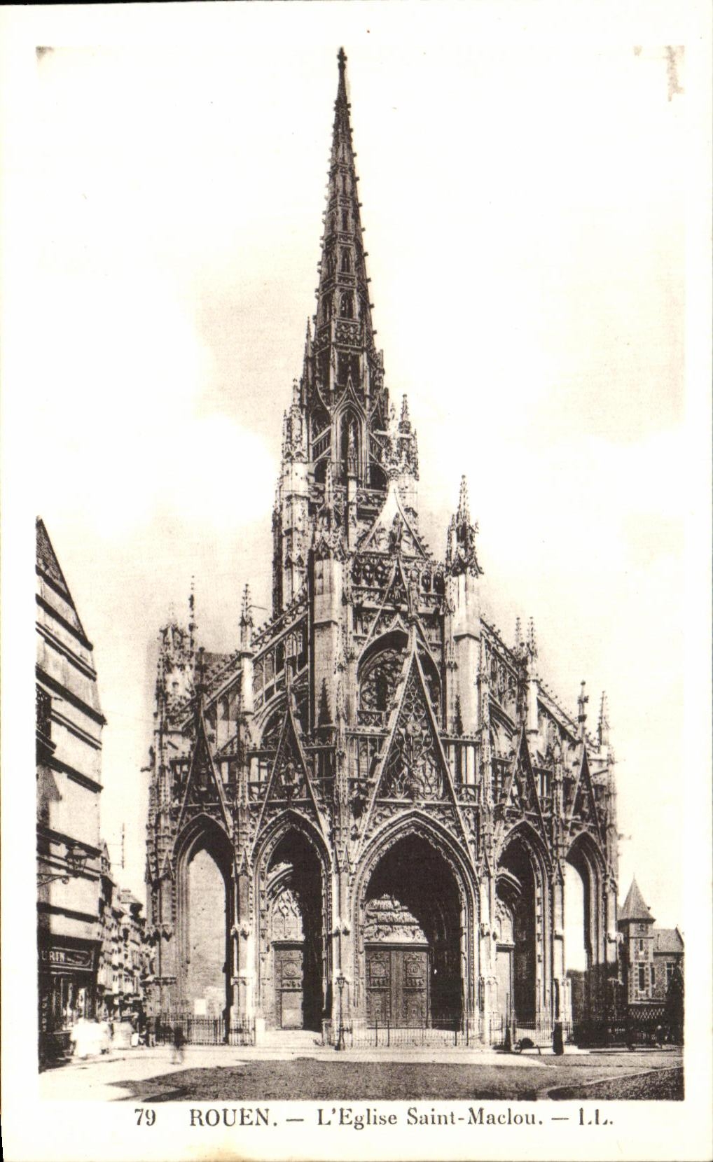 CPA Rouen the Church Saint Maclou