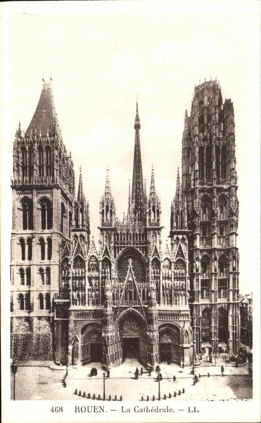 CPA Rouen the Cathedral