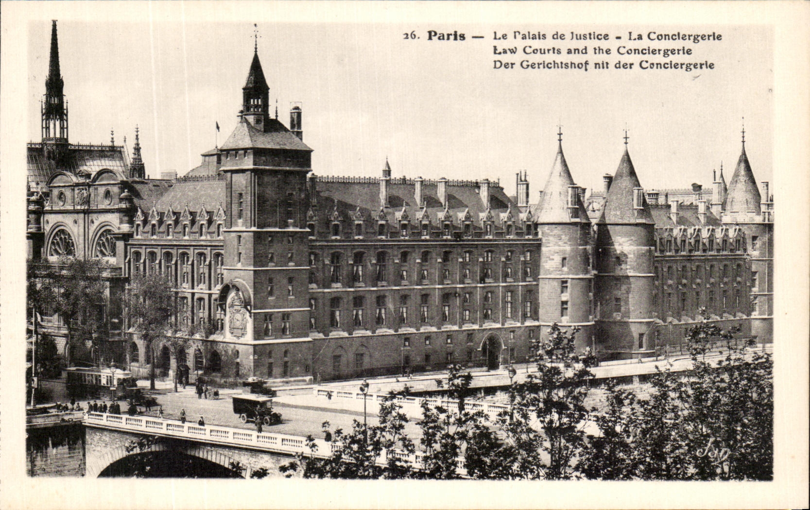 CPA Paris Law courts the Caretaker's lodge