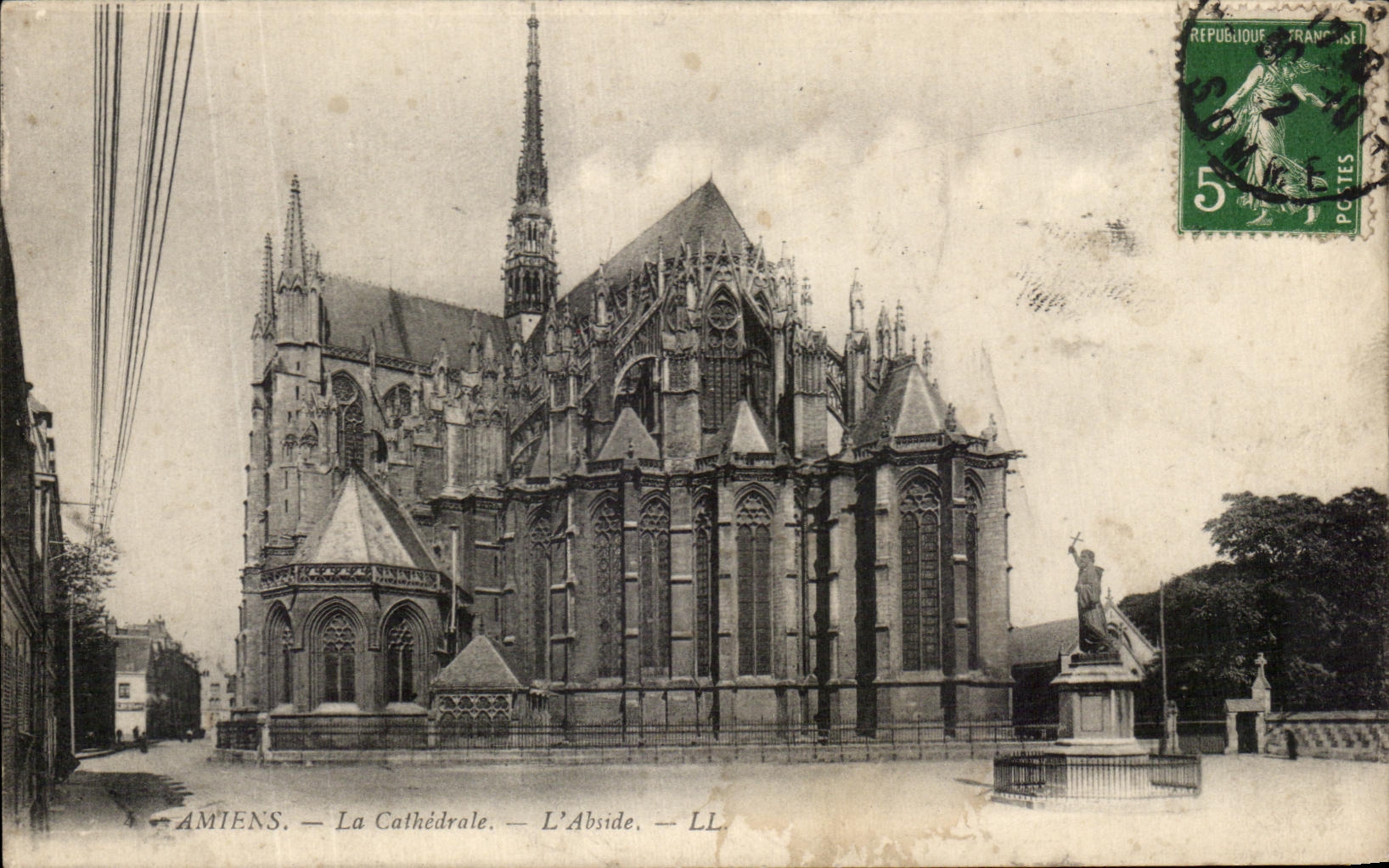 CPA Amiens the Cathedral the Apse