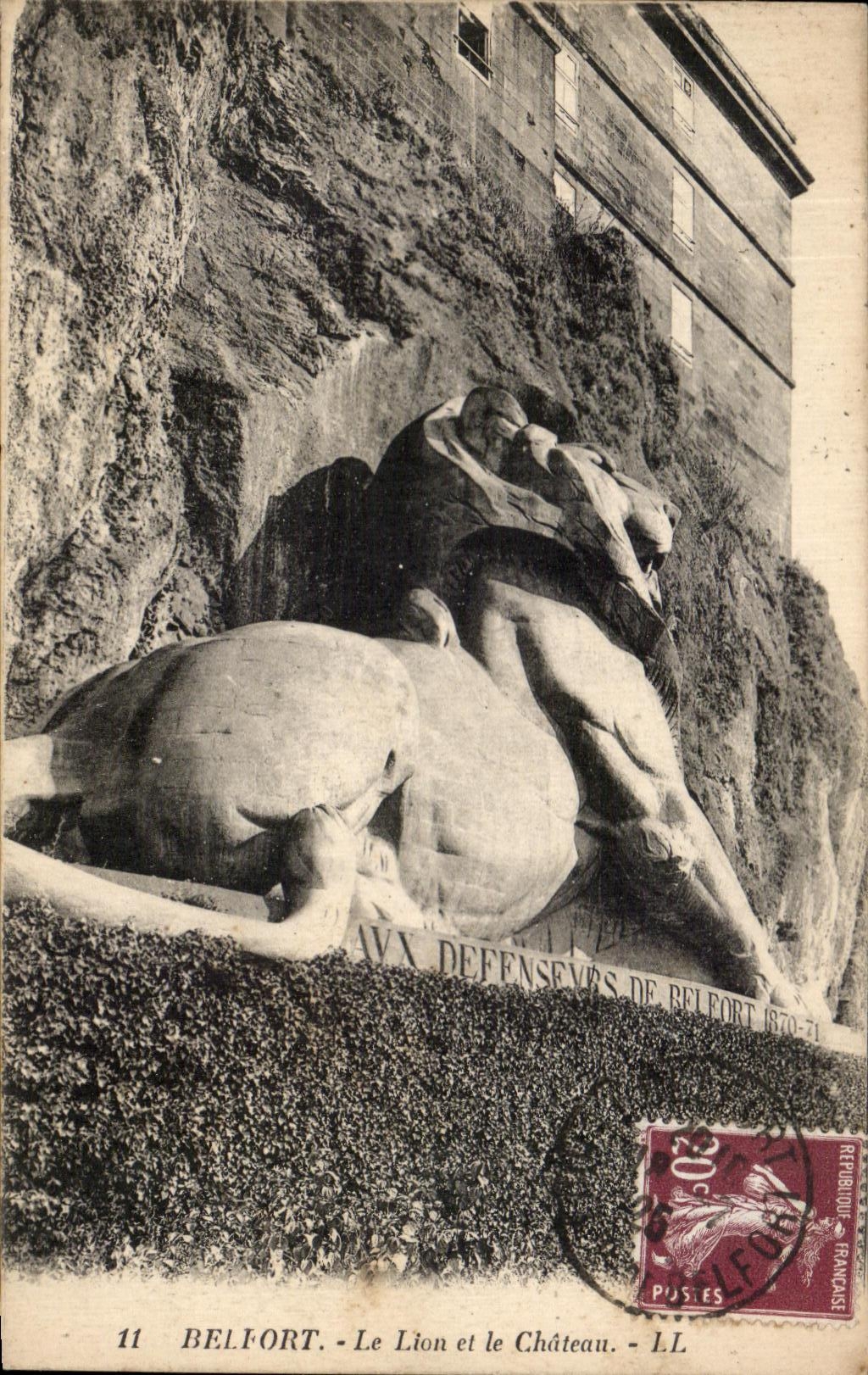 CPA Belfort the Lion and the Castle