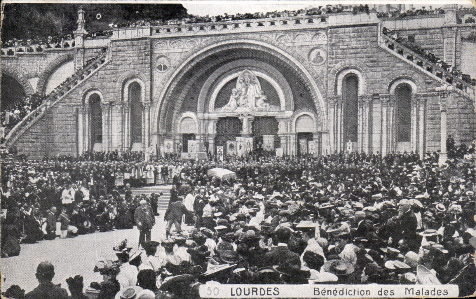 CPA Lourdes Blessing of the Patients