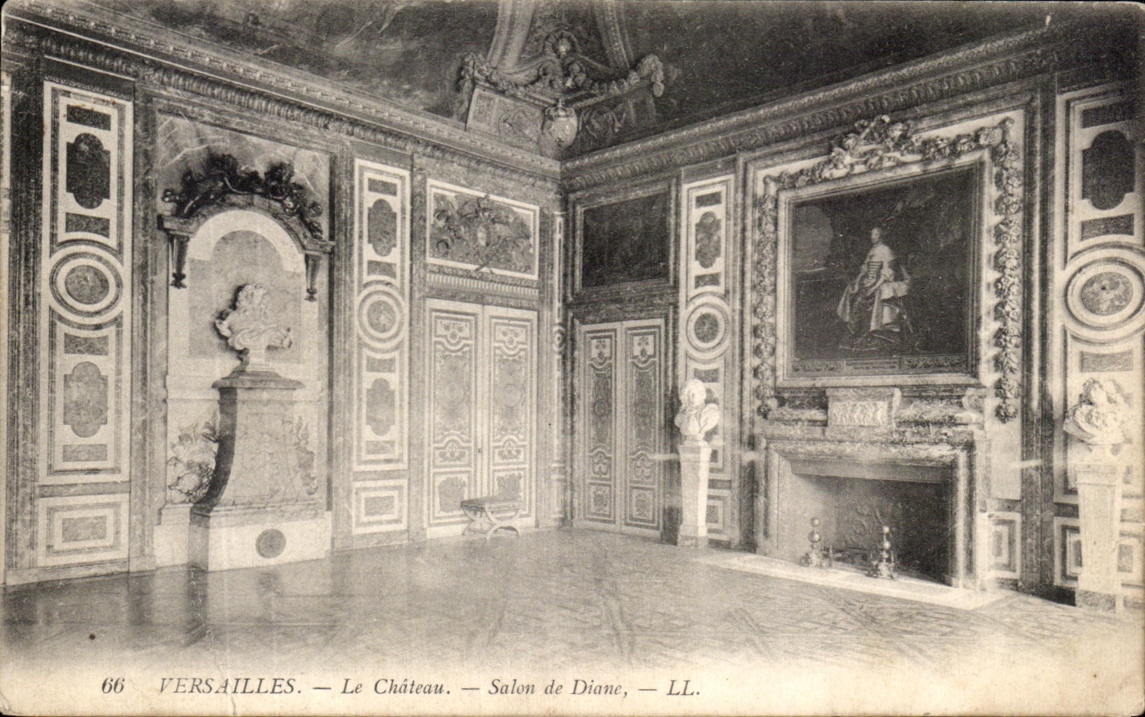 CPA Versailles Le Chateau Salon de Diane