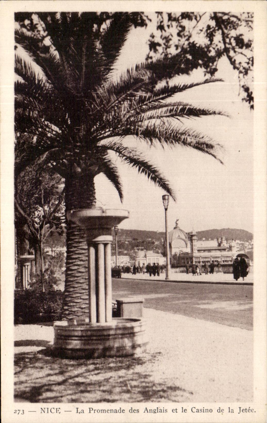 CPA Nice La Promenade Des Anglais Et Le Casino De La Jetee
