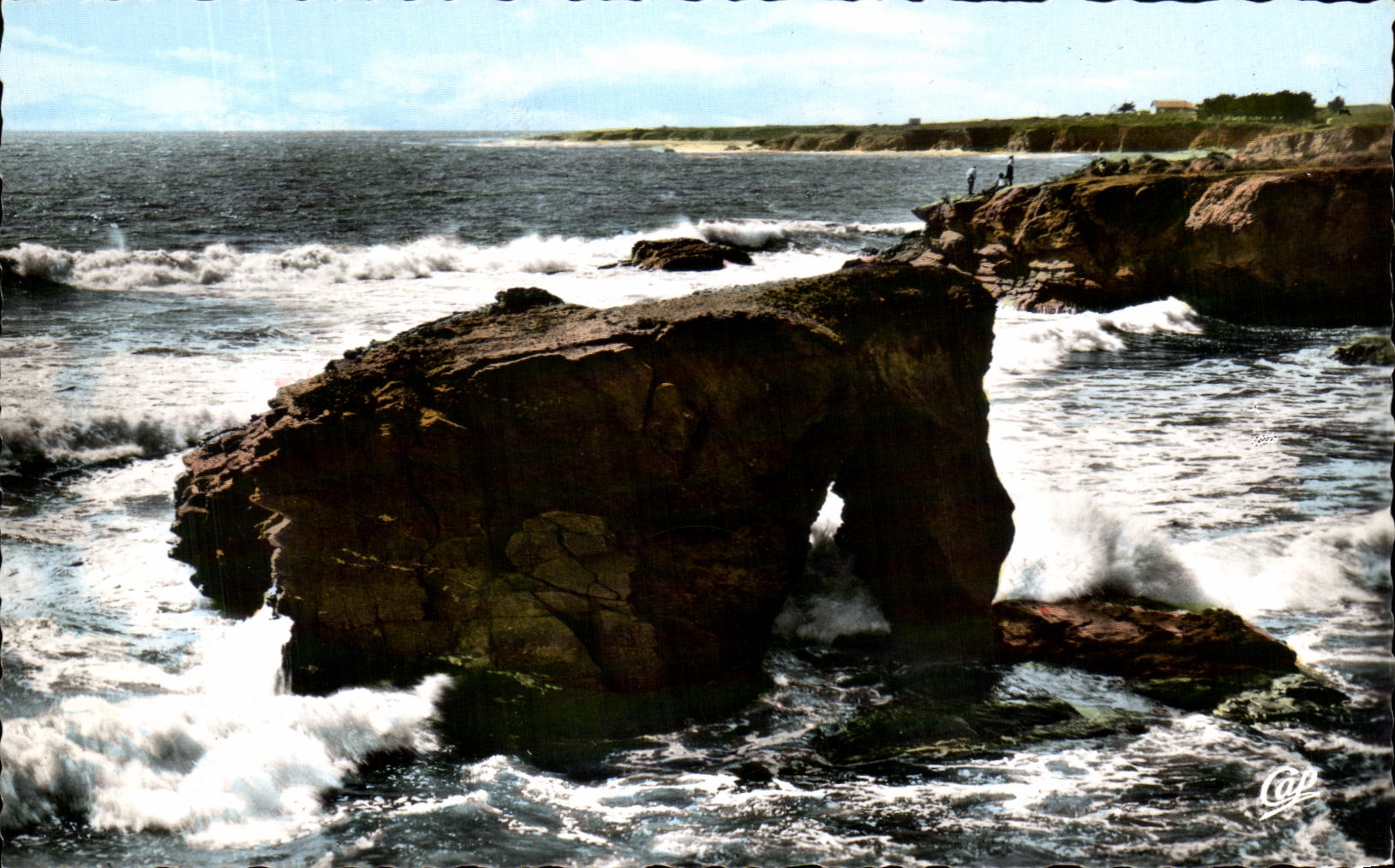 Mar del efecto de CPSM Prefailles a la roca agujereada