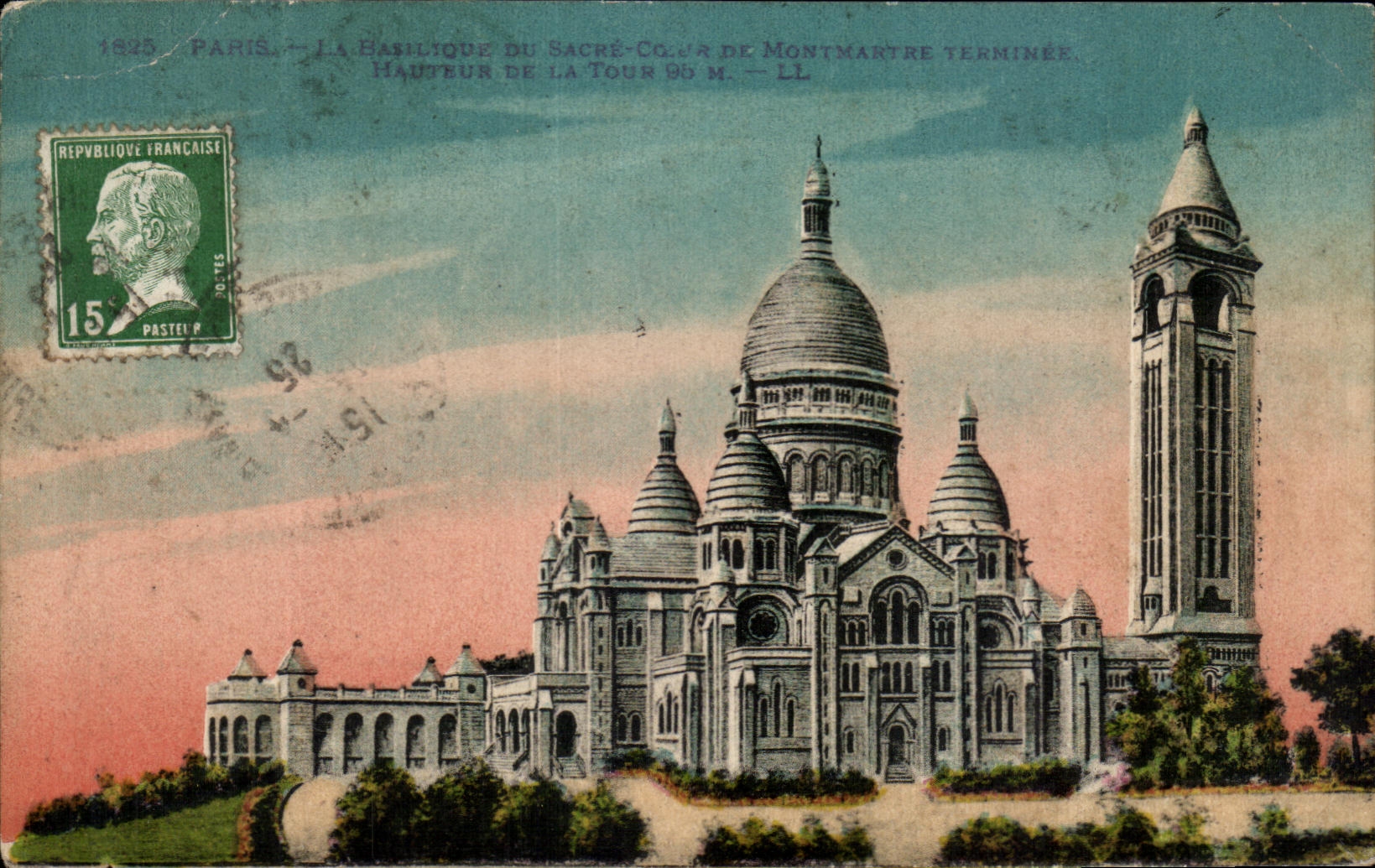 CPA Paris Basilique du Sacre Coeur montmartre