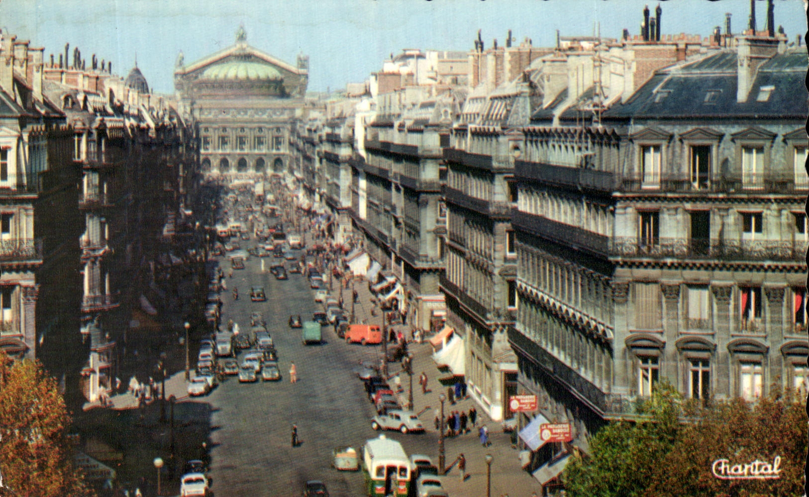 CPA Paris Avenue of Opera