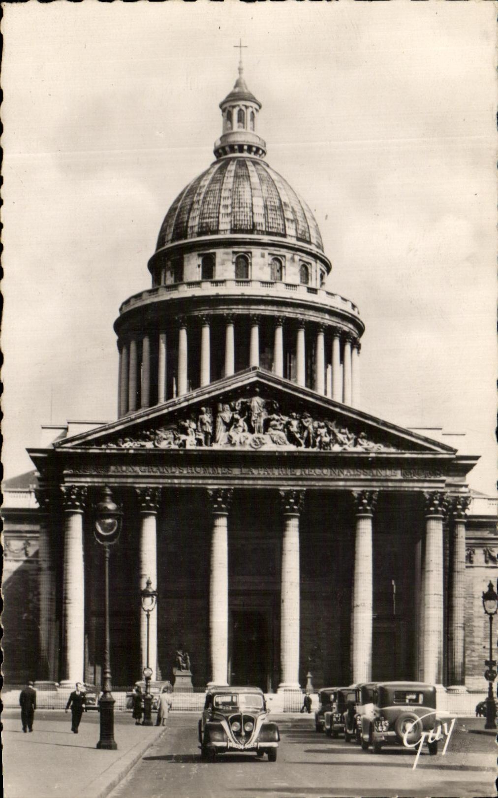 CPA Paris And Its Paris the Pantheon