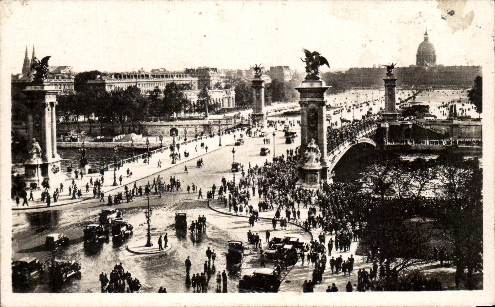 CPA Paris the Bridge Alexandre III and lnvalides