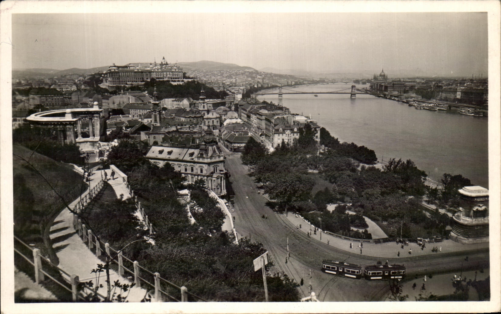 CPA Budapest Latkep has kiralyi Varral Hungary