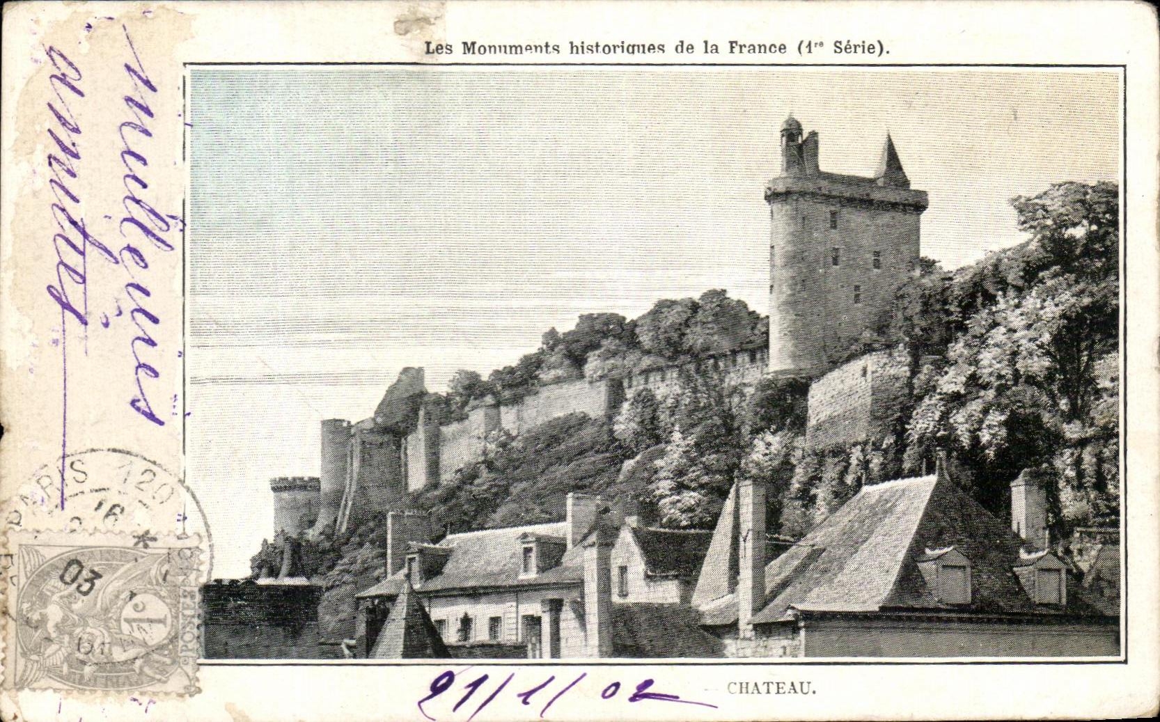 CPA Historic buildings of France Castle