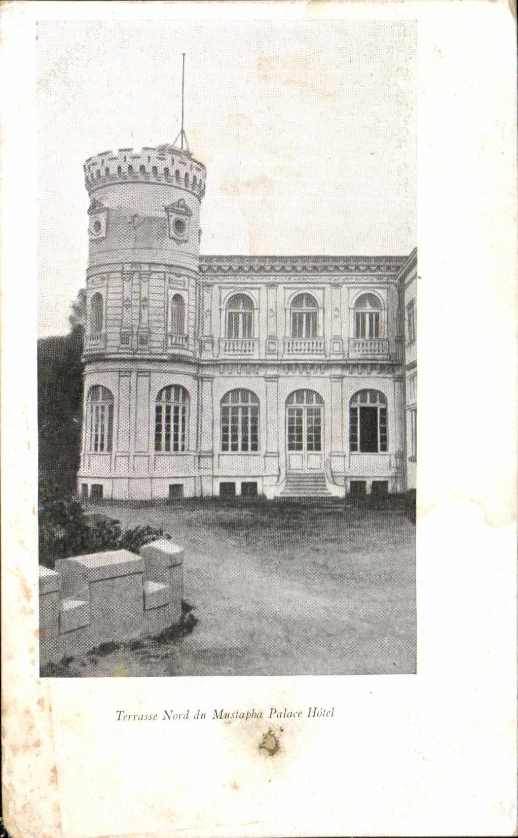 Northern CPA Terrace of Mustapha De luxe hotel Hotel