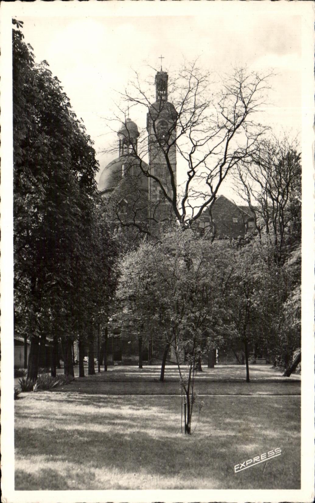 CPA Church of the Paris Carmelite friars the Bell-tower